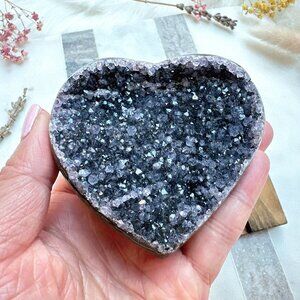 Gorgeous Amethyst Heart Cluster